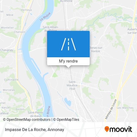 Impasse De La Roche plan