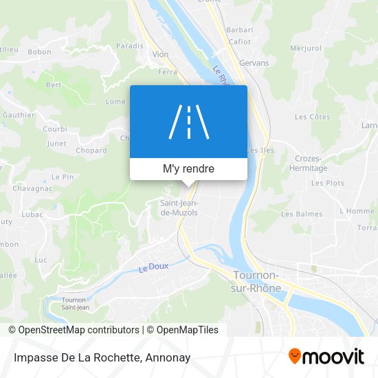 Impasse De La Rochette plan