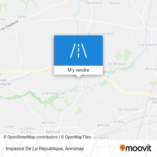 Impasse De La République plan