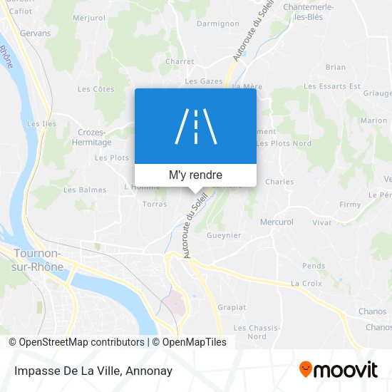 Impasse De La Ville plan