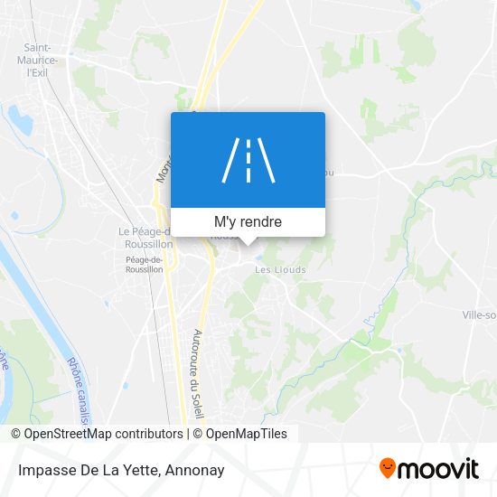 Impasse De La Yette plan