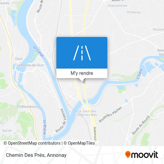 Chemin Des Prés plan