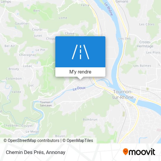 Chemin Des Prés plan