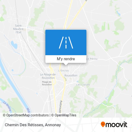 Chemin Des Rétisses plan