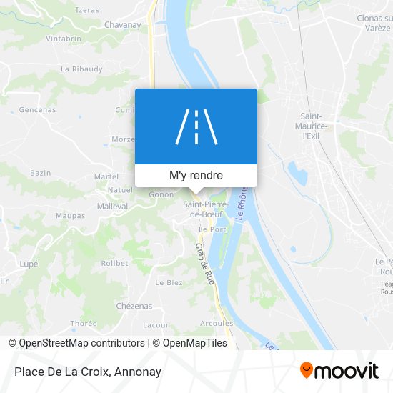 Place De La Croix plan