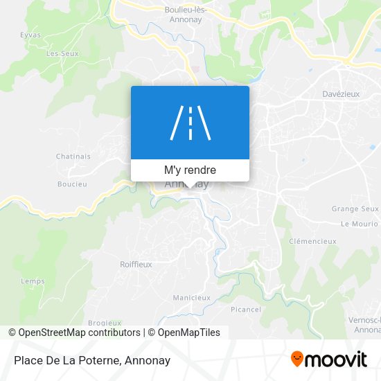 Place De La Poterne plan