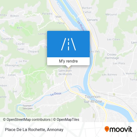 Place De La Rochette plan