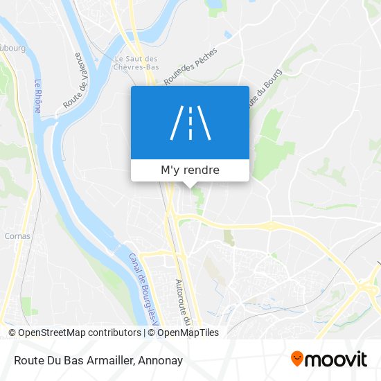Route Du Bas Armailler plan