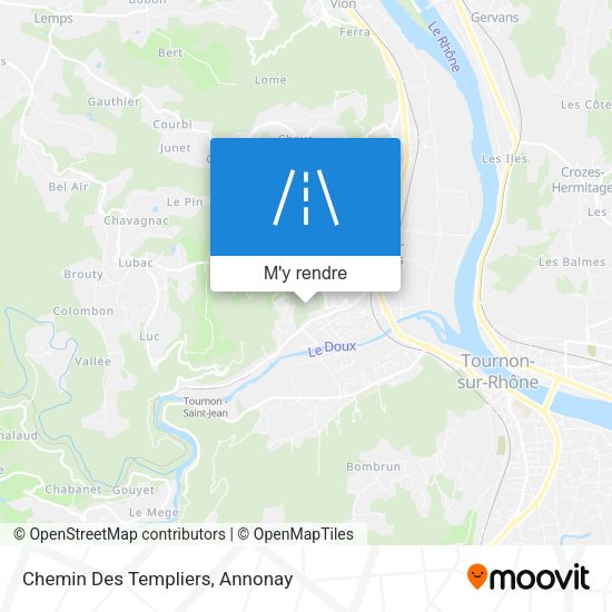 Chemin Des Templiers plan