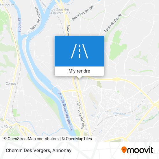 Chemin Des Vergers plan