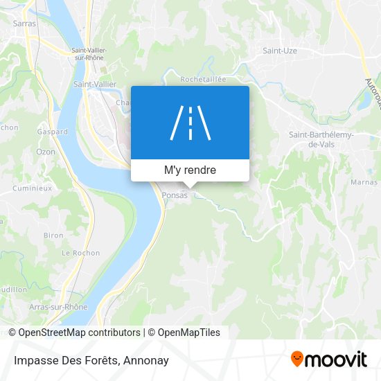 Impasse Des Forêts plan