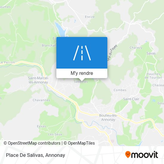 Place De Salivas plan