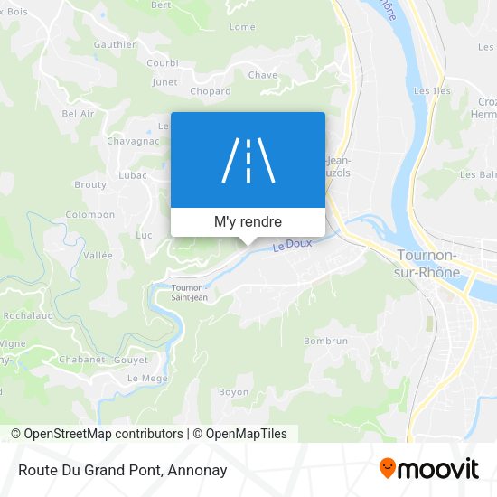 Route Du Grand Pont plan