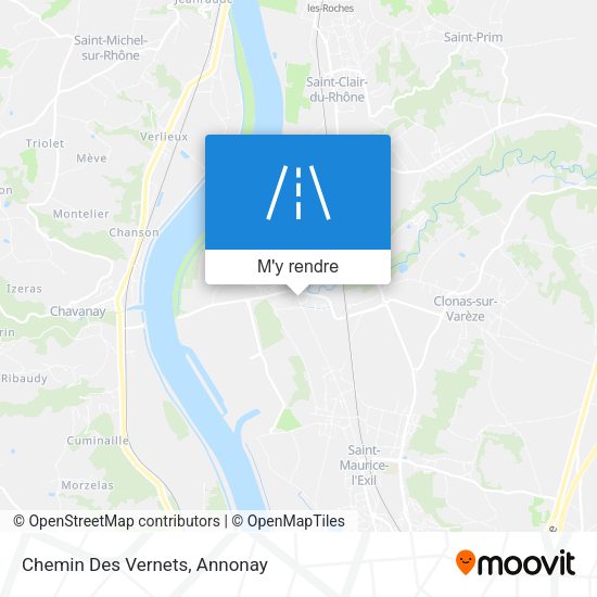 Chemin Des Vernets plan