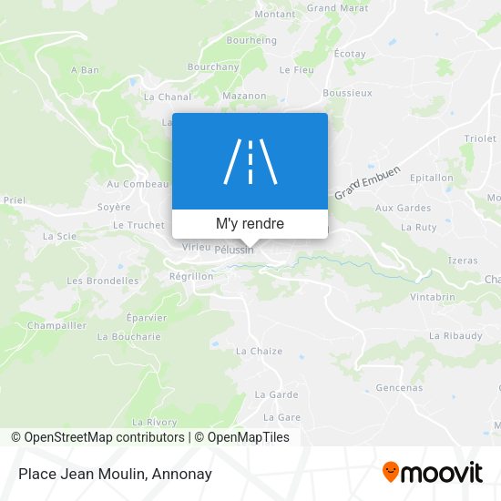 Place Jean Moulin plan
