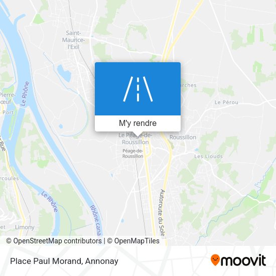 Place Paul Morand plan