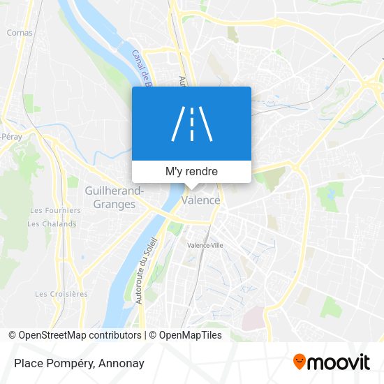 Place Pompéry plan
