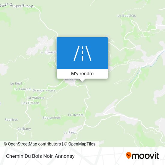 Chemin Du Bois Noir plan