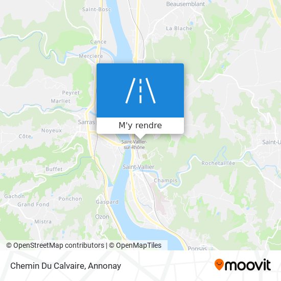 Chemin Du Calvaire plan