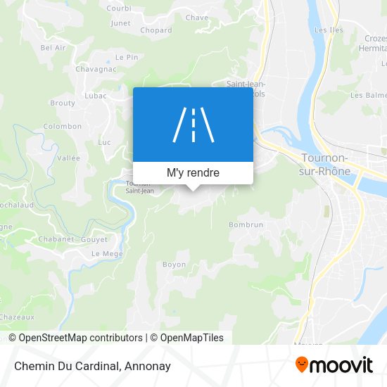 Chemin Du Cardinal plan