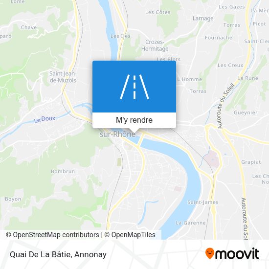 Quai De La Bâtie plan