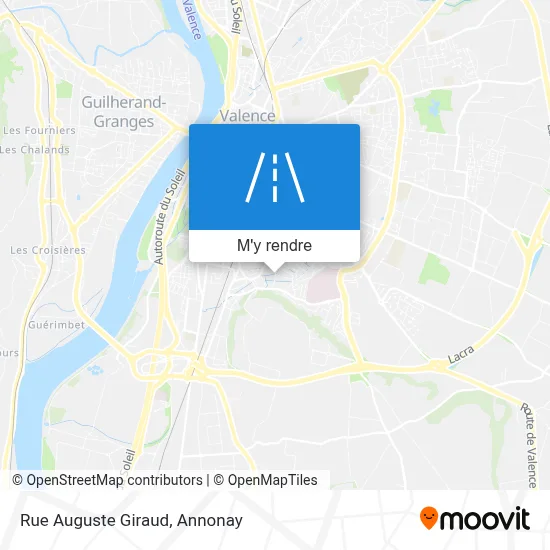 Rue Auguste Giraud plan