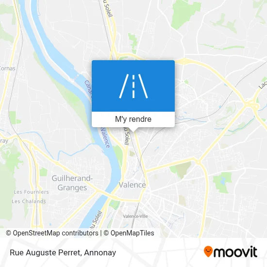 Rue Auguste Perret plan