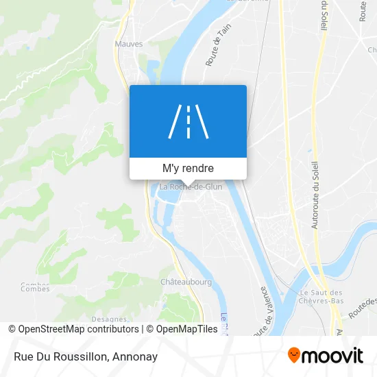 Rue Du Roussillon plan