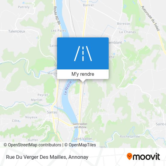 Rue Du Verger Des Mailles plan