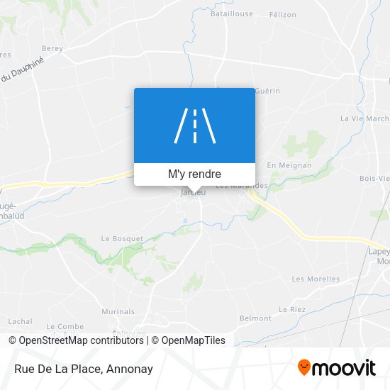 Rue De La Place plan