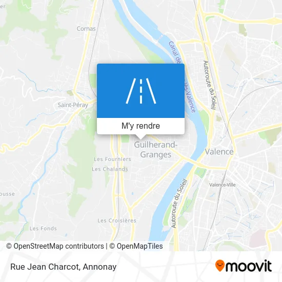 Rue Jean Charcot plan