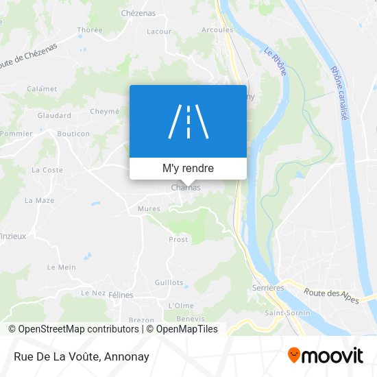 Rue De La Voûte plan