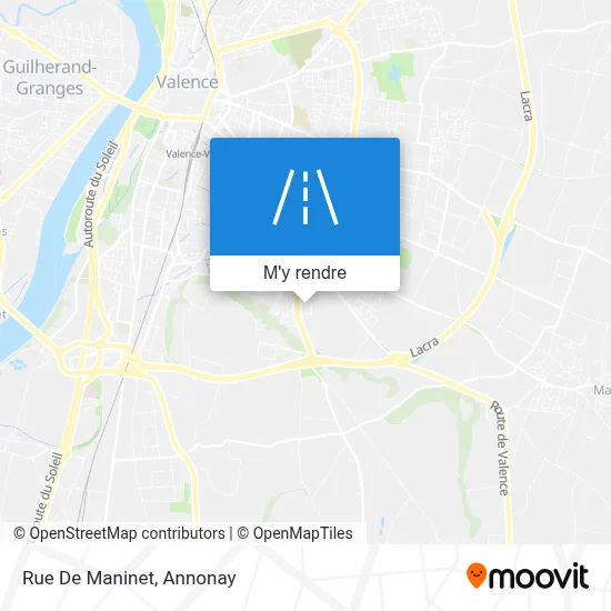 Rue De Maninet plan