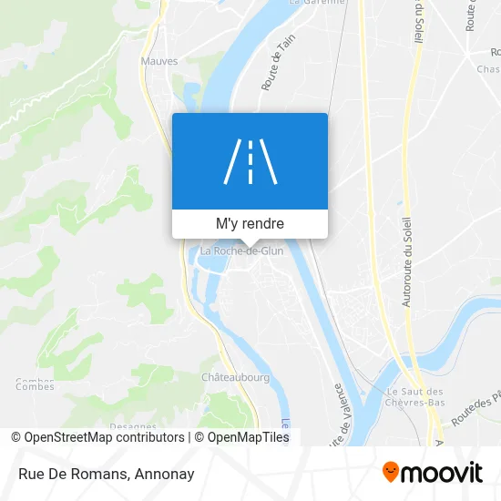 Rue De Romans plan