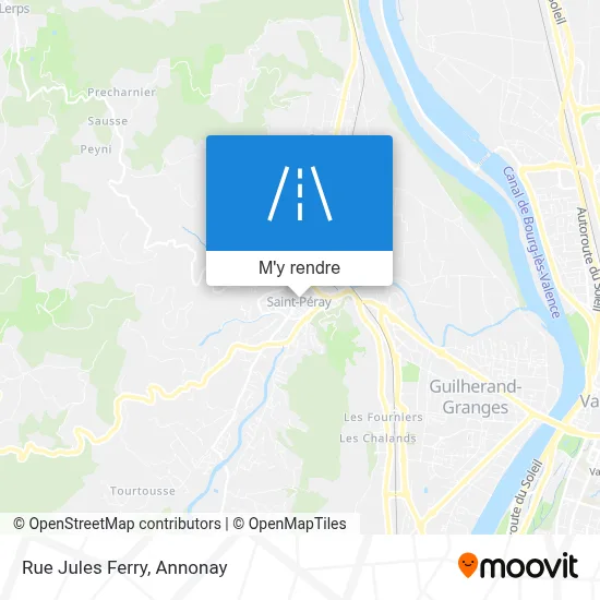 Rue Jules Ferry plan