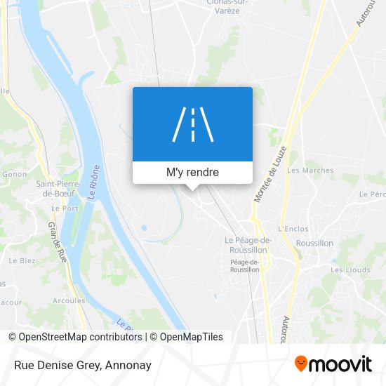 Rue Denise Grey plan
