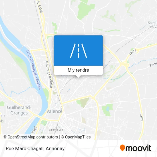 Rue Marc Chagall plan