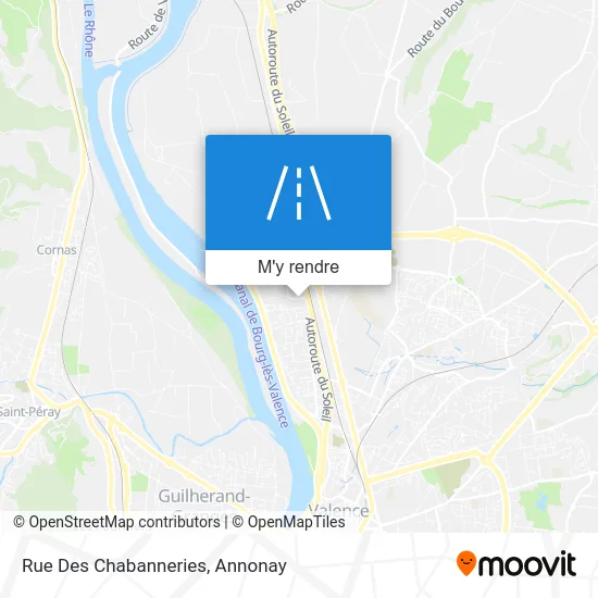 Rue Des Chabanneries plan