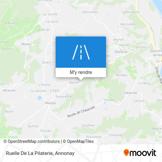 Ruelle De La Pilaterie plan