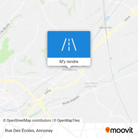Rue Des Écoles plan