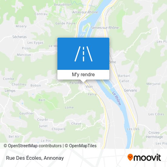 Rue Des Écoles plan