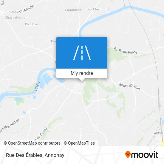 Rue Des Érables plan