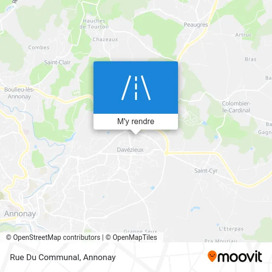 Rue Du Communal plan