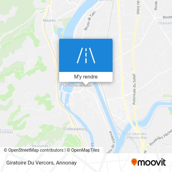 Giratoire Du Vercors plan
