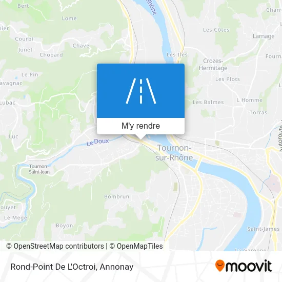 Rond-Point De L'Octroi plan