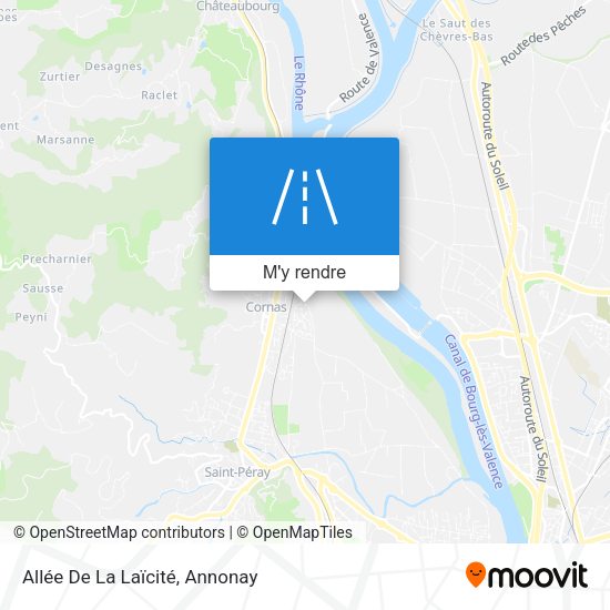 Allée De La Laïcité plan