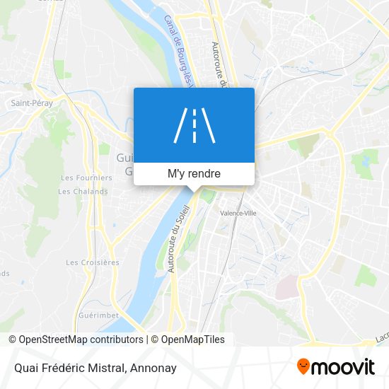 Quai Frédéric Mistral plan