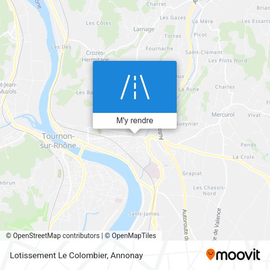 Lotissement Le Colombier plan