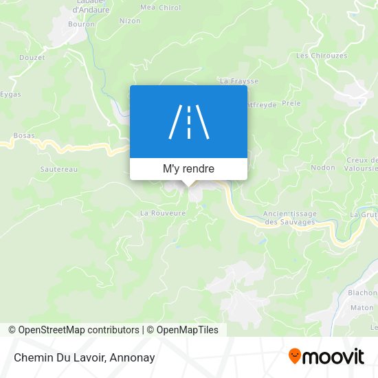 Chemin Du Lavoir plan