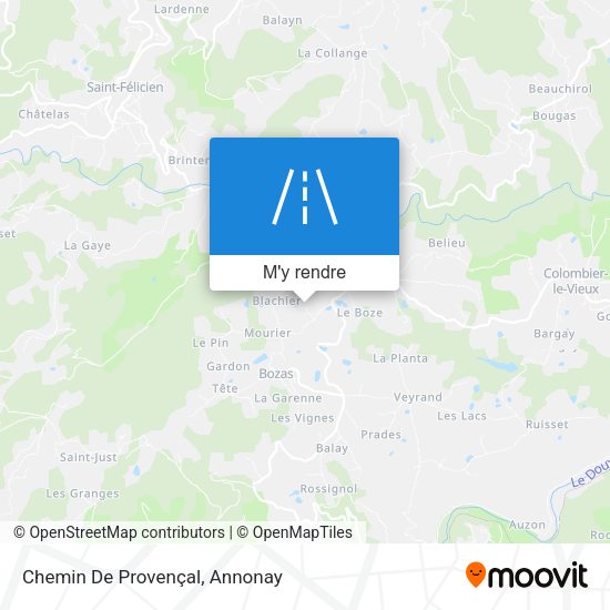 Chemin De Provençal plan